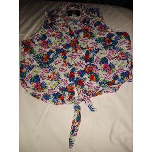 Spencer's Tank Size Xl - Aloha Print - image 1